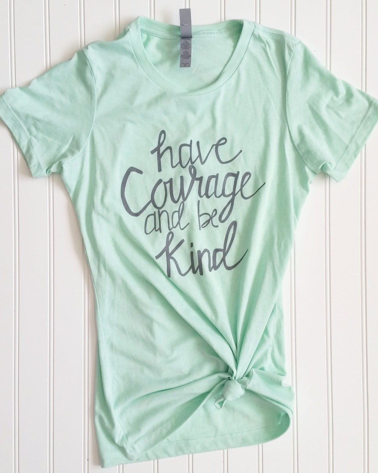 Copy of have courage side tie